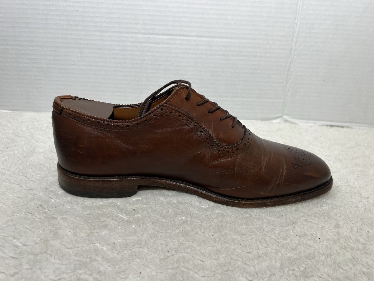 Allen Edmonds Cornwallis Brown Cap Toe Oxford Shoes Men’s 10.5 D Allen Edmonds Cornwallis Walnut Brown Leather Wingtip Oxford  main image 2