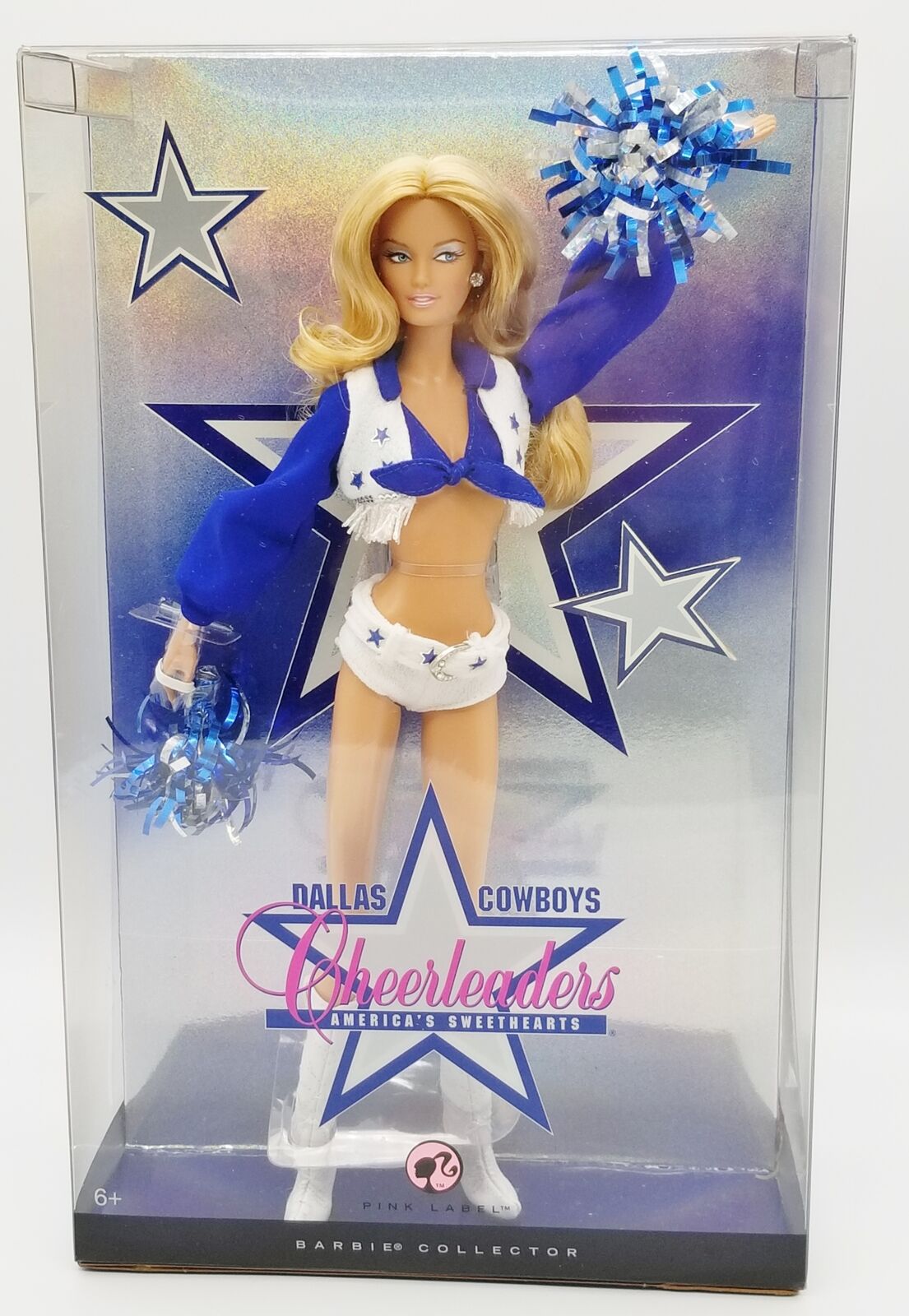 Dallas Cowboys Cheerleaders Barbie Doll Pink Label Mattel #M2316 | eBay