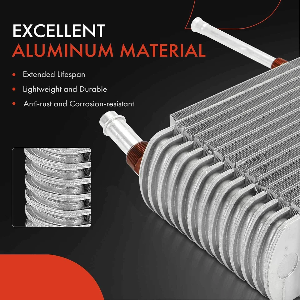 Núcleo evaporador de aire acondicionado de aluminio A-Premium para Chevrolet Camaro 1982-1988 Pontiac Foto 3 de 4
