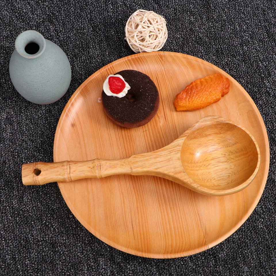 Große Bambus Pfannen Reis Löffel Küche Pfannen Küche Utensilien - Bild 4 von 4