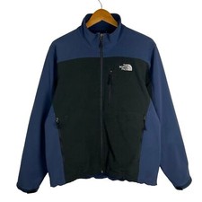 THE NORTH FACE Jacket Men's M Apex Bionic Soft Shell Fleece Full Zip Dark Blue