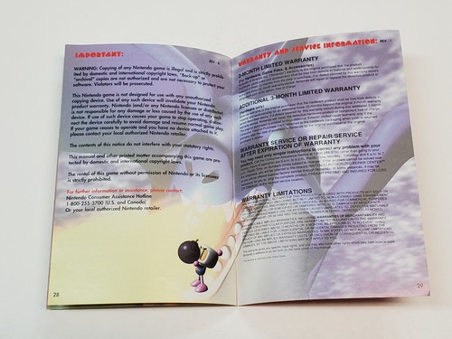 Bomberman 64 N64 Nintendo 64 Authentic Manual Only * - Picture 20 of 20