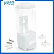 Dispenser da parete per sapone liquido 0,5 litri - portasapone per muro 500 ml