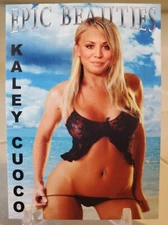 2022 EPIC BEAUTIES KALEY CUOCO Unique Art Trading Card #11/20 Limited Edition SP