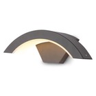 12W LED Outdoor Wall Sconces Light Fixture Waterproof Crescent Moon Lamp Cottage