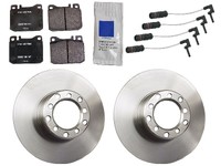 Mercedes W115 W123 300d 75-79 Premium Quality Front Brake Kit Discs Pads Sensors on sale Mercedes W115 W123 300d 75-79 Premium Quality Front Brake Kit Discs Pads Sensors on sale