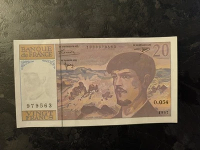 FRANCE billet 20 francs DEBUSSY - 1997 -  UNC-NEUF - Photo 1/2