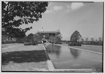 Photo:Belmont Racetrack Queens Long Island NY 1948 View II