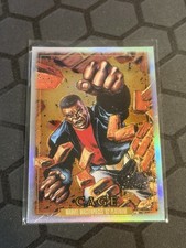 2024 SkyBox Marvel Masterpieces 92 Platinum Cage #17 Rainbow