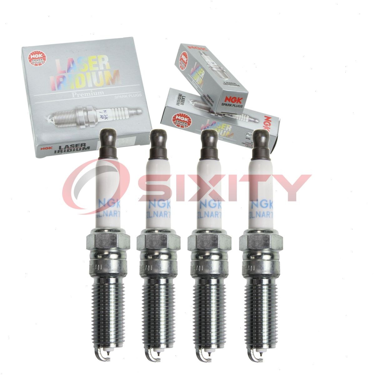 4 pc NGK Laser Iridium Spark Plugs for 2016-2019 Chevrolet Malibu 1.8L L4 sy