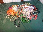 Huge Lot Beautiful Vintage Fashion Necklaces/Bracelets-Beads/Stones/Plastic Plus
