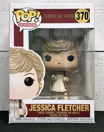 FUNKO POP! JESSICA FLETCHER #370 MURDER SHE WROTE TELEVISION VAULTED *SHIPS NOW*