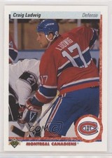 1990-91 Upper Deck French Craig Ludwig #186 in3