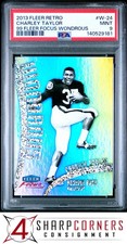 2013 FLEER RETRO 1999 FLEER FOCUS WONDROUS #W-24 CHARLEY TAYLOR HOF POP 1 PSA 9