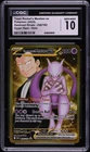 ✨ CGC 10 Team Rocket's Mewtwo ex 240/182 Destined Rivals Pokémon Card