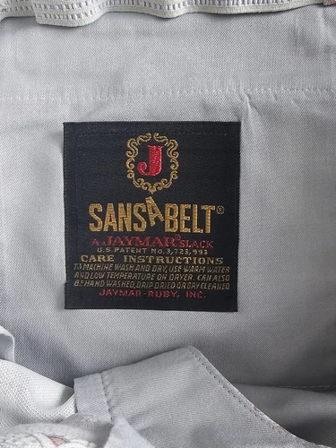 Vintage 1970s Sansabelt Novelty Paisley Print Men's Golf Pants 34" - Picture 5 of 7