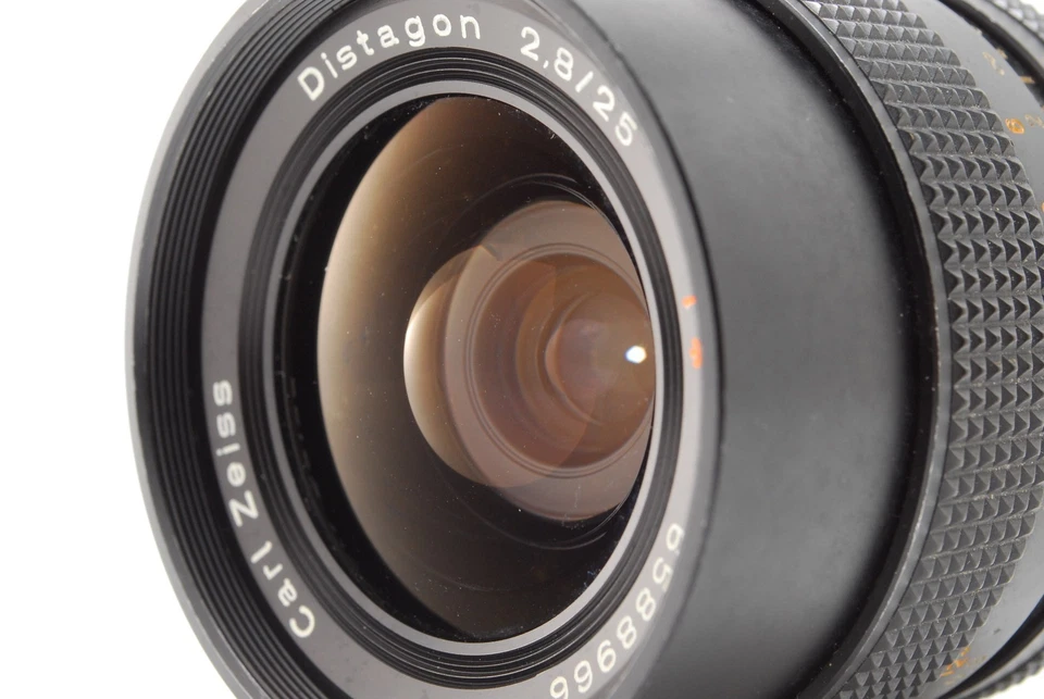 [Exc+5] Contax Carl Zeiss Distagon T* 25mm f/2.8 AEG MF Lente C/Y Montaje JAPÓN - Imagen 2 de 4