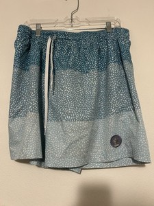 Chubbies Men’s The Whale Sharks 5.5" Shorts Swim Trucks XXL 2XL Blues