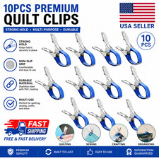 10PCS Quilt Clips Duvet Cover Grippers Non Slip Blanket Fasteners Bedding Clips
