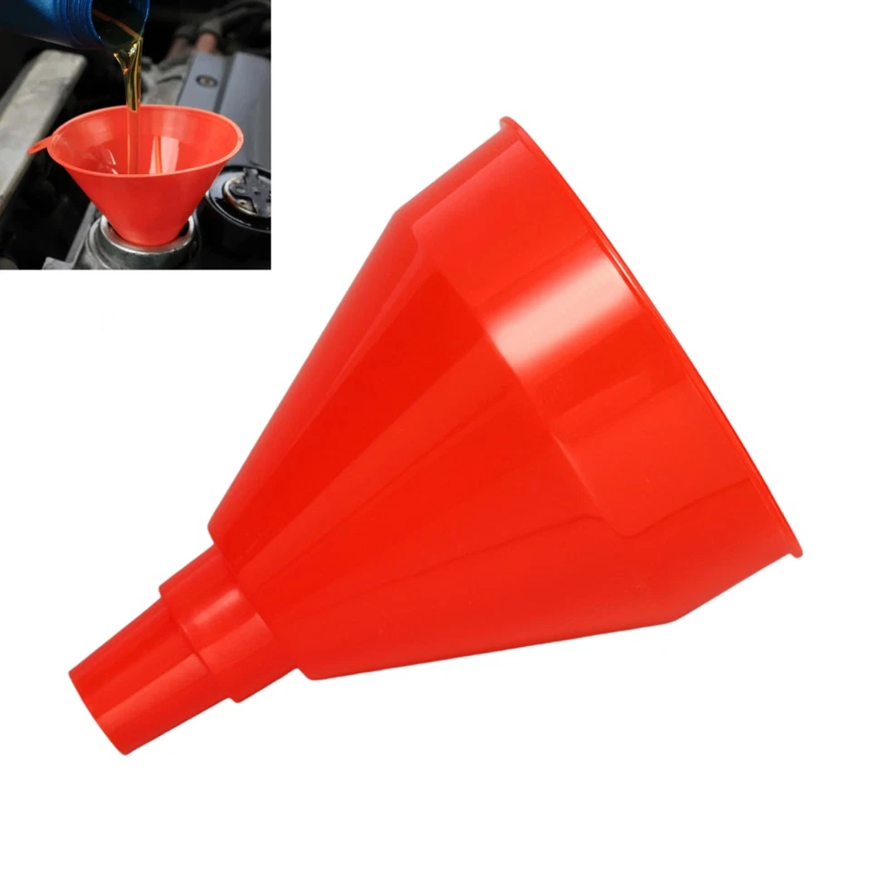 2-11Pcs Automotive Funnels Set, Plastic Long Neck Oil Funnels, Snap Funnel Set - image 4 of 4