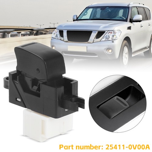 Passenger Window Power Switch for NISSAN PATROL GU Y61 1997-12 Navara D22 03-16 - Picture 9 of 9