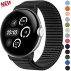 For Google Pixel Watch 1 2 3 4 5 41/45mm Strap Nylon Sport Loop Band Bracelet