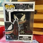 FUNKO POP ! VENOM 749 GLOW CHASE special EDITION GITD MINT  venom!!