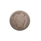 1913 Barber Dime 90% Silver US Ten Cent Coin – Philadelphia Mint – Collectible