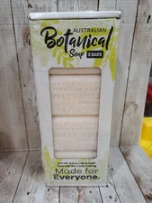 Australian Botanical Soap - Goat Milk Soap Bars w/Soya Bean - Triple Milled 8 pk