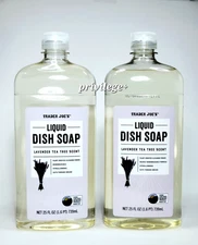 LAVENDER TEA SCENT LIQUID DISH SOAP from TRADER JOE'S (Pack of 2)