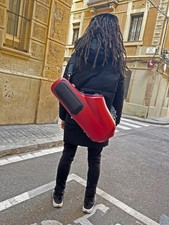 Étui saxophone ténor Crossrock ABS rigide moulé sangle amovible