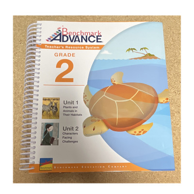 Benchmark Education Benchmark Advance Teacher's Resource System Spiral Book 2022