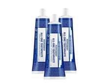 DR. BRONNER'S-Peppermint All-One Fluoride-Free Toothpaste - 3 PACK