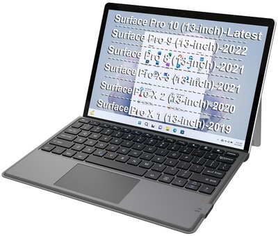 Microsoft Surface Pro Keyboard Type Cover, Ultra-Slim Portable Bluetooth Wire...