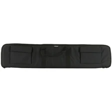 Durable 42 Inch Bulldog Tactical Shotgun Case Black Nylon Protective Storage