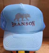 vintage branson missouri trucker hat blue