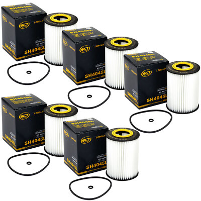 Ölfilter 5 X SCT SH 4045 L für Chrysler Jeep Mercedes Benz C-Klasse E-Klasse