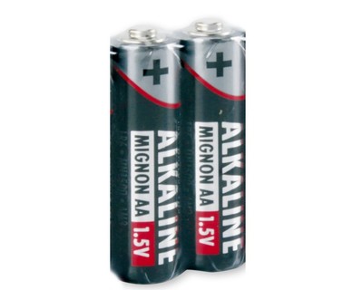 Set of 2 pcs Ansmann Alkaline Red Line AA LR6 1.5V Battery