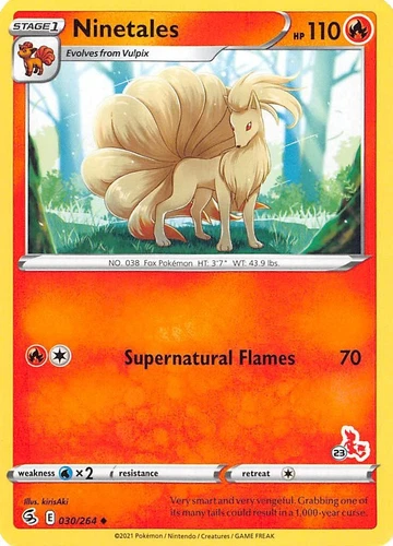 Ninetales 030/264 Battle Academy 2022