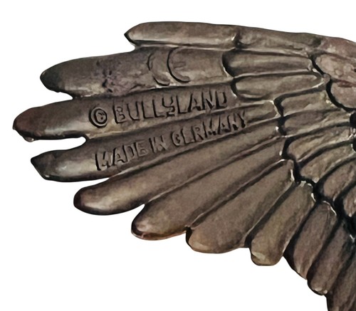 Lotto di 2 etichette vintage Bullyland Bully Bald Eagle + falco pellegrino Germania ritirate - Foto 7 di 10