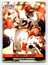 1991 Pro Set Spanish FRESH PULL #110 James Brooks