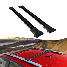 Roof Racks Cross Bars For Landrover Freelander 2 2007-2014 2 Pcs Black