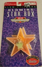 VTG 1996 GREAT EXPLORATIONS GLOWING STAR BOX 20 COLORFUL STARS NOS NEW