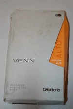 VENN G2 Alto Saxophone Reed Strength 2.5  1-Pack D'Addario VAS0125G2 Sax