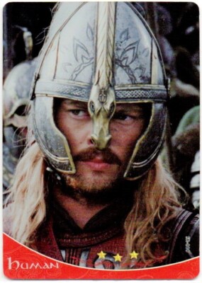 Herr der Ringe & Hobbit: Japanische SR-018 Eomer Charakterkarte