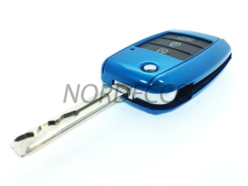 KIA ABS PLASTIC PROTECTIVE CASE COVER FOR 3 BUTTON KEY FLIP KEY FOB REMOTE CEED - Picture 17 of 35