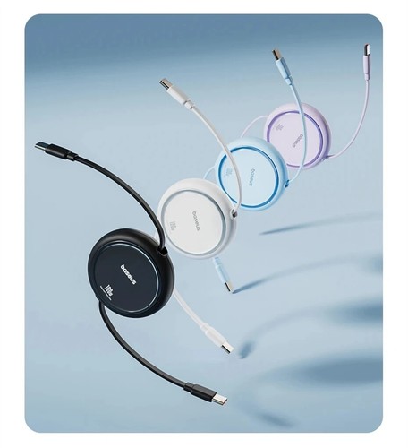 Retractable USB C To USB C PD Cable For IPhone 16 Pro Max Charger Cable Wire Lot - 第 14/26 張圖片