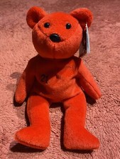 SAMMY SOSA 21 Bam Beano's Red Plush Teddy Bear Baseball MLB August 1998