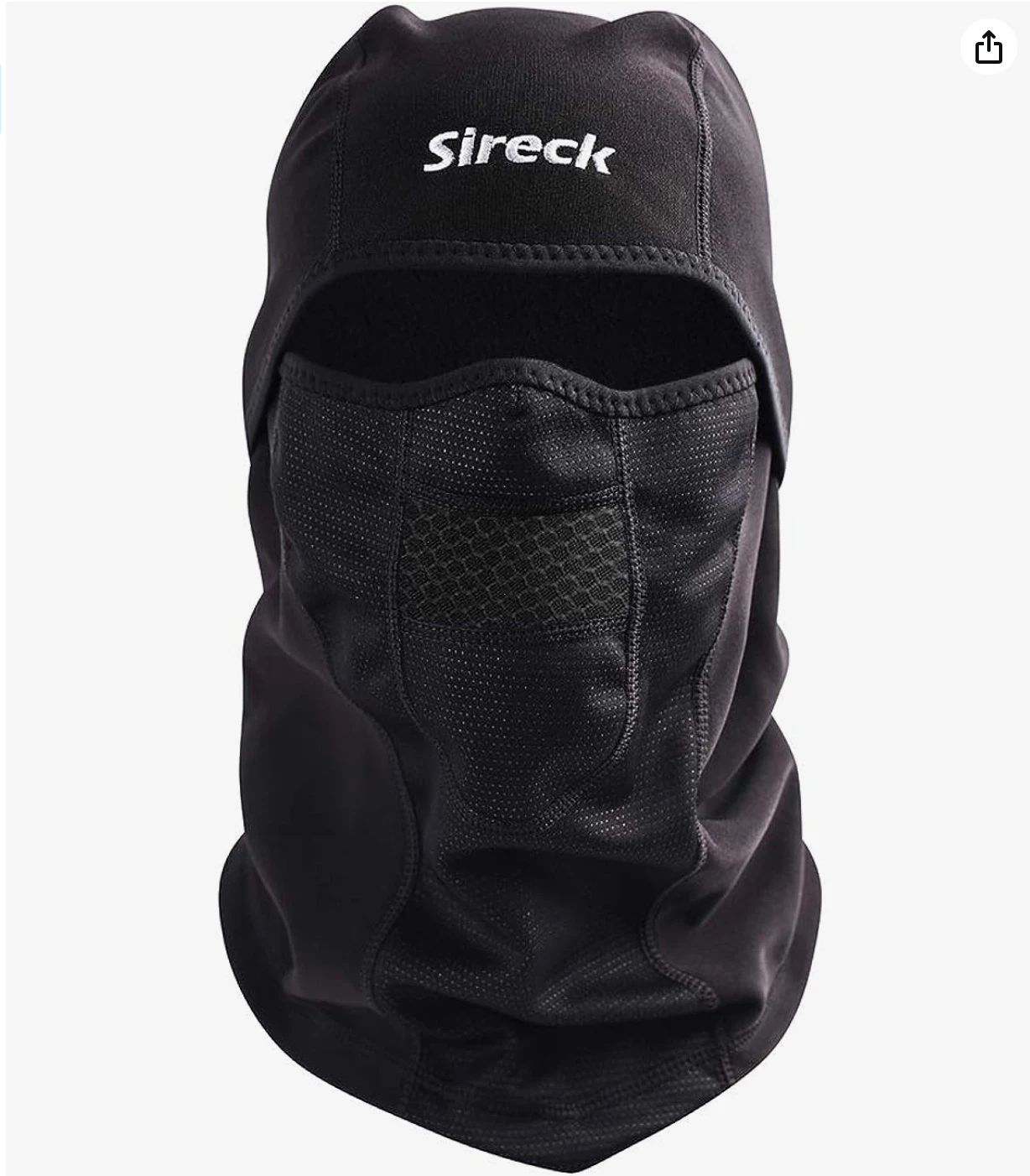 Sireck Cold Weather Balaclava Ski Mask Water Resistant and Windproof Fleece T...