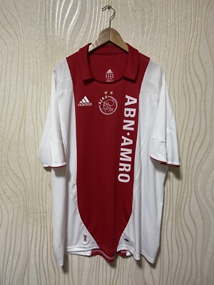 AJAX 2007 2008 HOME FOOTBALL SHIRT SOCCER JERSEY ADIDAS 695892 sz